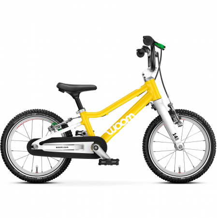 Biciclete Copii - Bicicleta copii Woom GO 2, 14 inch, Galben