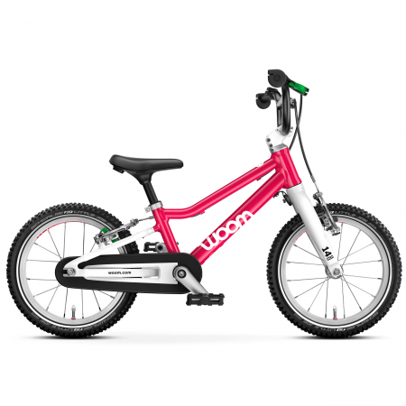 Bicicleta copii Woom GO 2, 14 inch, Magenta [0]