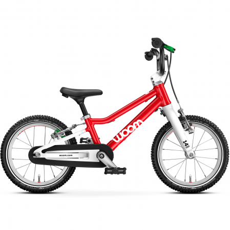 Bicicleta copii Woom GO 2, 14 inch, Rosu [0]