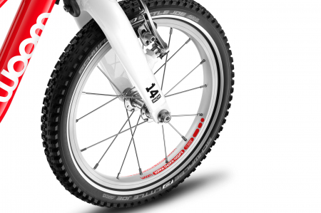 Bicicleta copii Woom GO 2, 14 inch, Rosu [7]