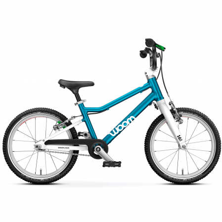 Biciclete Copii - Bicicleta copii Woom GO 3, 16 inch, Albastru metalic