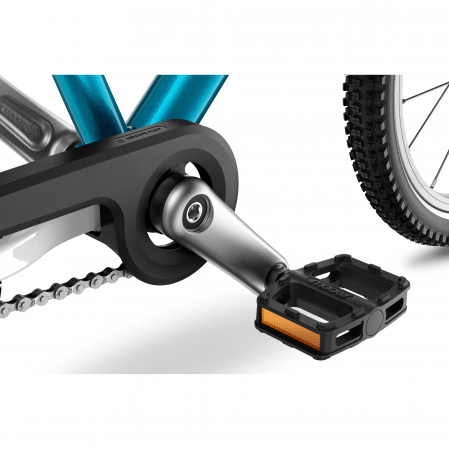 Bicicleta copii Woom GO 3, 16 inch, Albastru metalic [4]