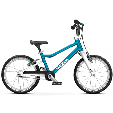 Bicicleta copii Woom GO 3 Automagic, 16 inch, Albastru metalic [0]
