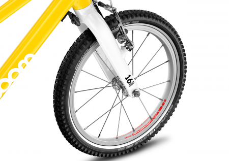 Bicicleta copii Woom GO 3 Automagic, 16 inch, Galben [8]