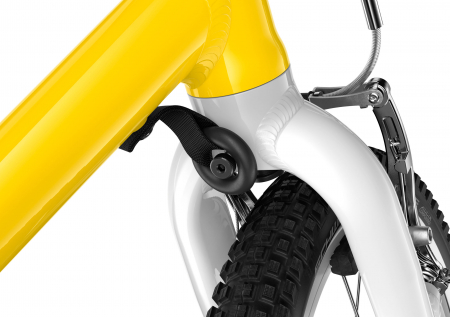 Bicicleta copii Woom GO 3 Automagic, 16 inch, Galben [5]