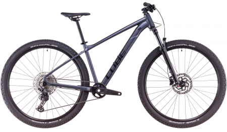 Biciclete - Bicicleta Cube Attention PRO Metallic Grey Black 2025 Cadru L (19") - Roti 29"