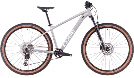 Bicicleta Cube Attention PRO Switch Grey White 2025 Cadru S (15") - Roti 27.5" [0]