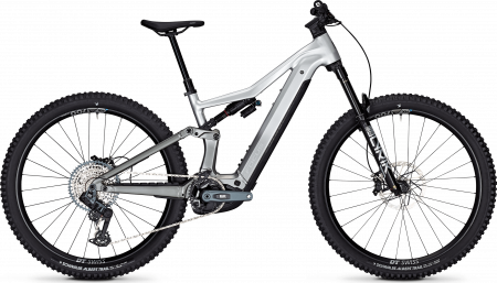 e-Bike-uri - Bicicleta electrica Focus JAM2 6.0, baterie 600 Wh, nepal silver/steel grey, S, 39cm