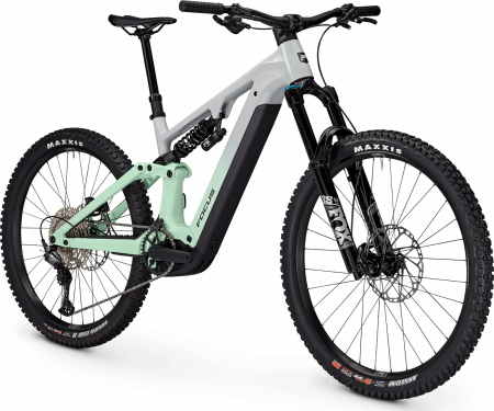 Bicicleta electrica Focus SAM2 6.8, baterie 600 Wh, light grey/macha, S, 39cm [1]