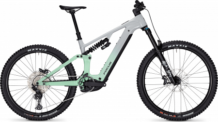e-Bike-uri - Bicicleta electrica Focus SAM2 6.8, baterie 600 Wh, light grey/macha, S, 39cm