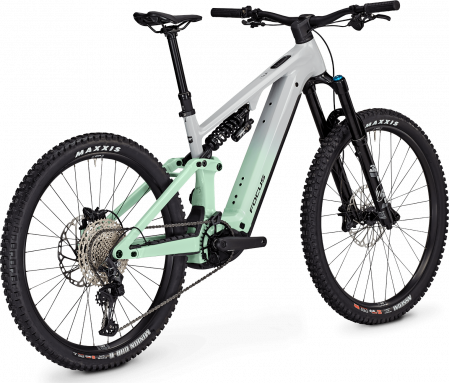 Bicicleta electrica Focus SAM2 6.8, baterie 600 Wh, light grey/macha, S, 39cm [2]