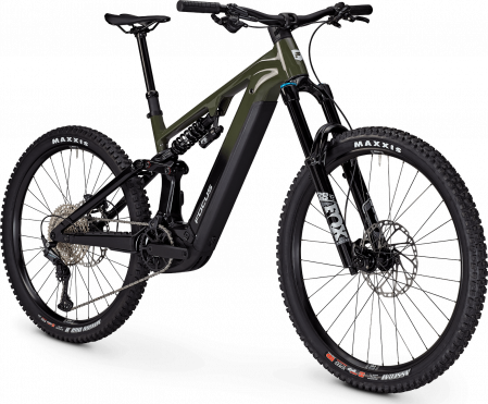 Bicicleta electrica Focus SAM2 6.8, baterie 600 Wh, urban green/magic black, S, 39cm [1]