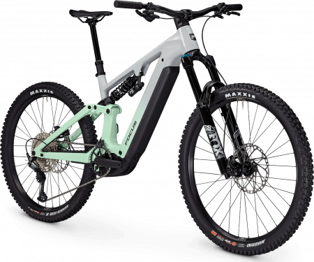 Bicicleta electrica Focus SAM2 6.8, baterie 800 Wh, light grey/macha, S, 39cm [1]