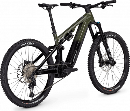 Bicicleta electrica Focus SAM2 6.8, baterie 800 Wh, urban green/magic black, XL, 46cm [2]