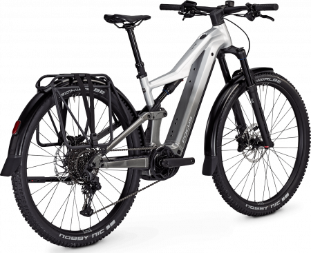 Bicicleta electrica Focus Thron2 6.7 EQP, baterie 800 Wh, nepal silver/steel grey, M, 42cm [2]