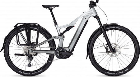 e-Bike-uri - Bicicleta electrica Focus Thron2 6.7 EQP, baterie 800 Wh, nepal silver/steel grey, S, 39cm