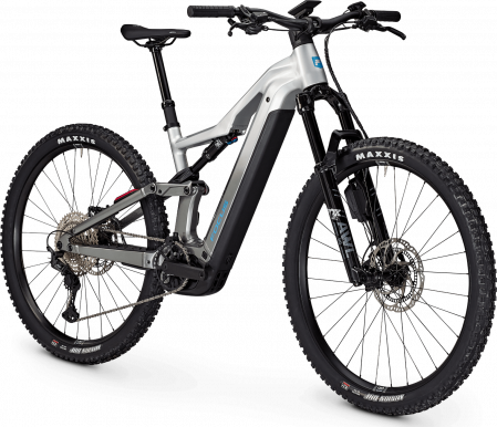 Bicicleta electrica Focus Thron2 6.9 ABS, baterie 600 Wh, nepal silver/steel grey, S, 39cm [1]