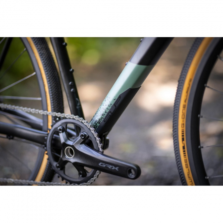 Bicicleta gravel Superior X-ROAD Elite GR Matte Black/Trooper Green 56cm (L) [5]