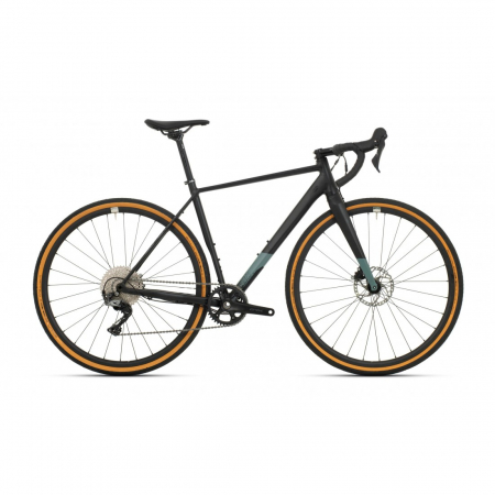 Biciclete Cursiere, Gravel si Cyclocross - Bicicleta gravel Superior X-ROAD Elite GR Matte Black/Trooper Green 54cm (M)