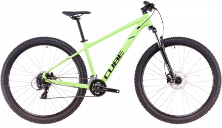 Biciclete Mountainbike - Bicicleta MTB Cube AIM One lemonsqueeze´n´black, cadru 48cm (L, 19 inch) - roti 29