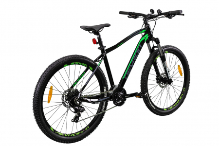 Bicicleta Devron 2023 RM1.7 27.5", M, Negru-Verde [2]