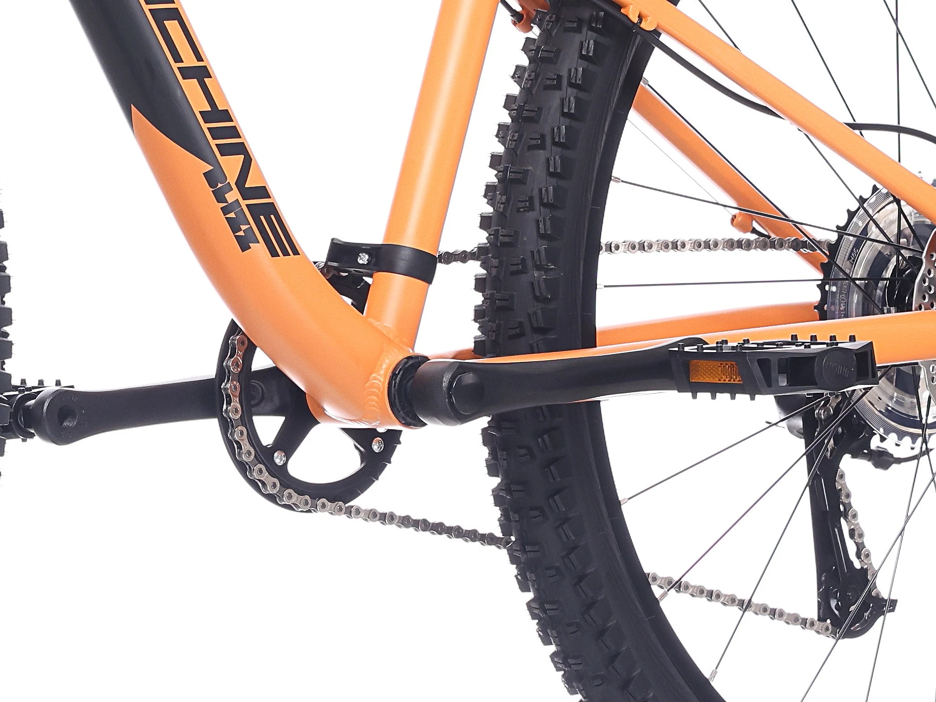 Bicicleta Rock Machine Blizz 27 HD Lava Orange 34cm (13.5"/XS) [4]