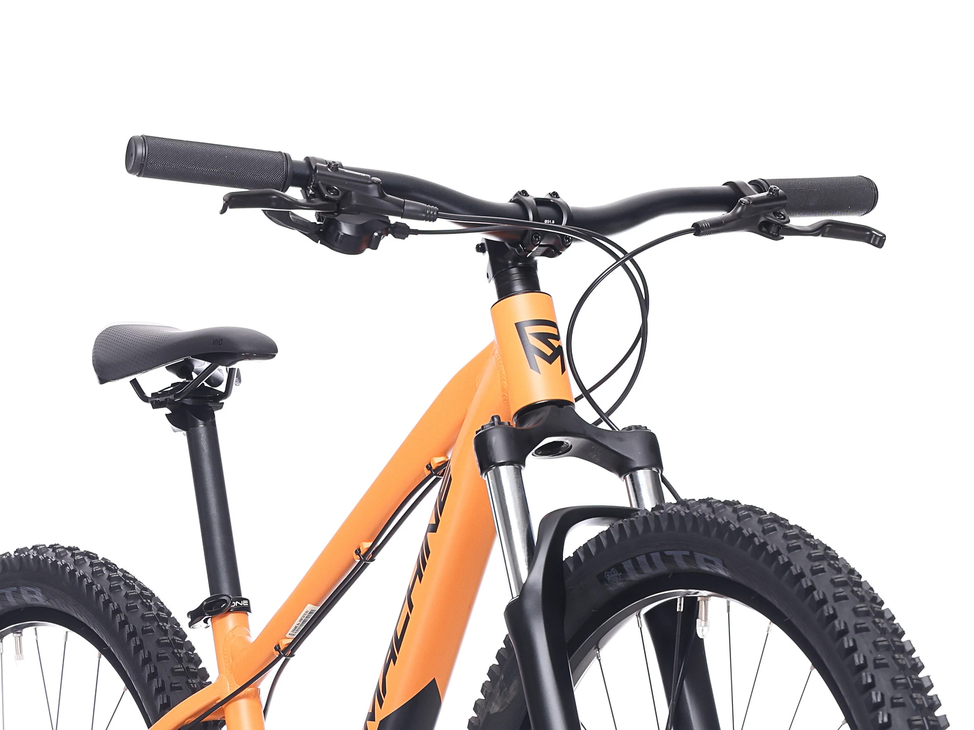 Bicicleta Rock Machine Blizz 27 HD Lava Orange 34cm (13.5"/XS) [1]