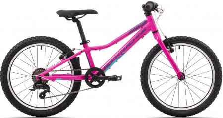 Biciclete Copii - Bicicleta Rock Machine Catherine 20 VB Gloss Neon Pink/Violet/Neon Cyan