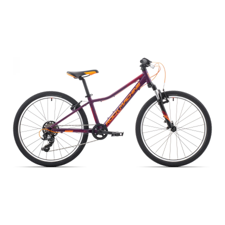 Biciclete Copii - Bicicleta Rock Machine Catherine 24 VB Gloss Crimson/Neon Orange/Crimson