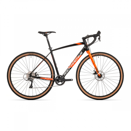 Bicicleta Rock Machine Gravelride 200 28" Negru/Portocaliu/Argintiu XL 58cm [1]