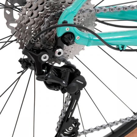 Bicicleta Rock Machine Gravelride 500 28'' Turcoaz/negru/Argintiu XL-58cm [2]