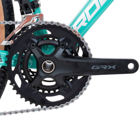 Bicicleta Rock Machine Gravelride 500 28" Verde Deschis/Negru/Argintiu M 54cm [3]