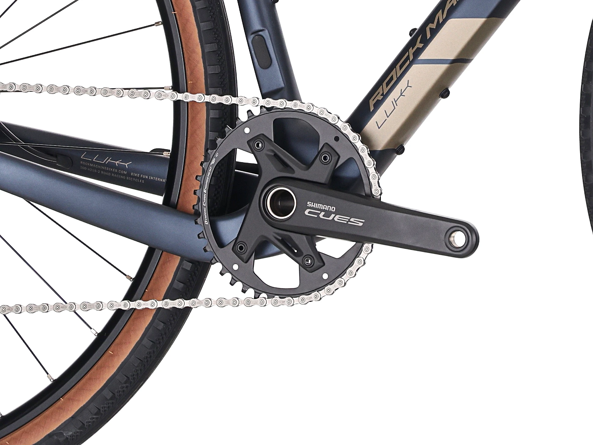 Biciclete - Bicicleta Rock Machine Lukk Cr 10 28" Matte Deep Ocean Blue 54cm - (L)
