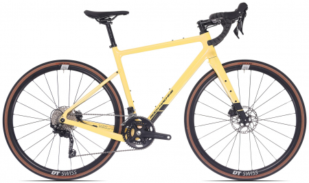 Biciclete Cursiere, Gravel si Cyclocross - Bicicleta Rock Machine Lukk CR 60 28" Gloss Sulfur Yellow 52cm, (M)