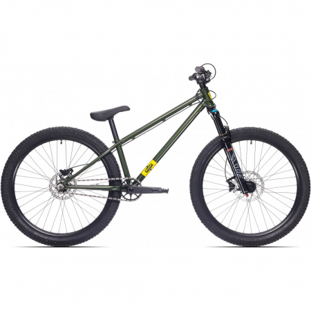 Biciclete BMX/Dirt - Bicicleta Rock Machine Riff 50s 26 Hunter Green