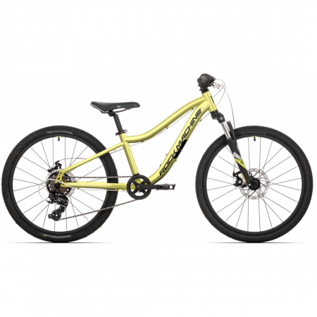 Biciclete - Bicicleta Rock Machine Storm 24 MD Gloss Sulfor Yellow