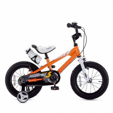 Bicicleta Royal Baby Freestyle Coaster Brake 14 Orange [0]