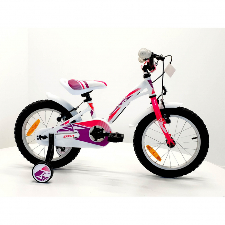 Biciclete Copii - Bicicleta Sprint Alice 16 1SP, alb lucios