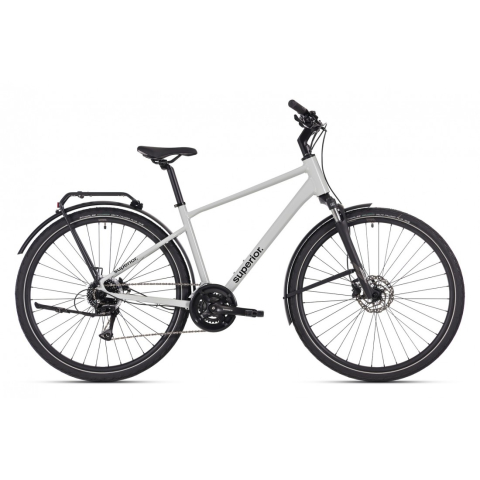 Biciclete - Bicicleta Superior BLOX 6.2 T 28 Gloss Grey 46cm - (M)