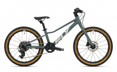 Biciclete Copii - Bicicleta Superior FLY 20 Matte Trooper Green/Hologram Chrome