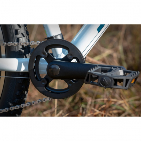 Bicicleta Superior Racer XC 24 Gloss White/Blue/Neon Yellow [4]