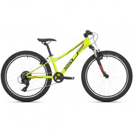 Biciclete Copii - Bicicleta Superior Racer XC 24 Matte Lime/Black/Red