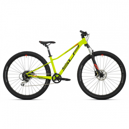 Biciclete Copii - Bicicleta Superior Racer XC 27 DB 27.5" Matte Lime/Black/Red 15.5" - (S)