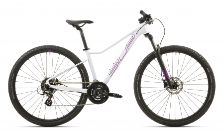 Biciclete de dama - Bicicleta Superior XC 819 W 29" Gloss White Metallic/Purple 18.0" - (M)