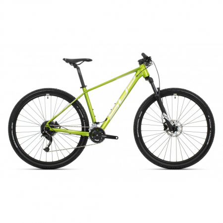 Biciclete - Bicicleta Superior XC 859 29" Matte Lime Metallic/Chrome Silver 18" (M)