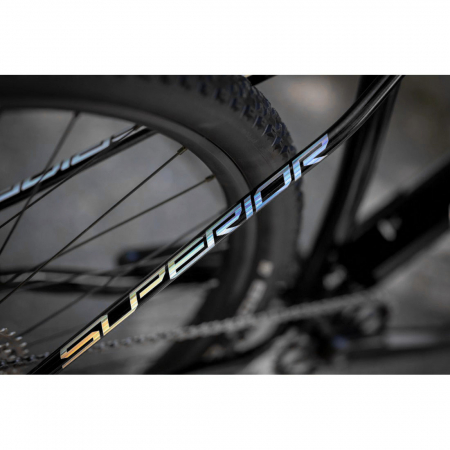 Bicicleta Superior XP 909 29" Matte Black/Silver 44cm (M) [2]