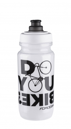 Accesorii - Bidon Force Bike 0.5l Transparent