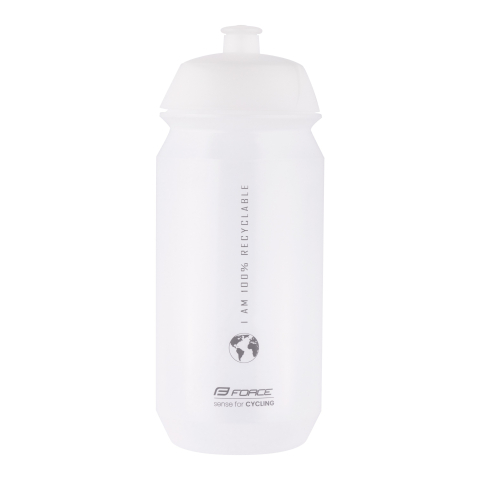 Bidoane de apa - Bidon Force Bio Earth 500ml transparent/gri