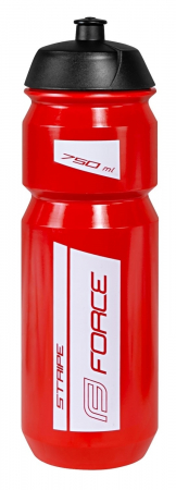 Bidoane de apa - Bidon apa Force Stripe 0.75l rosu/alb
