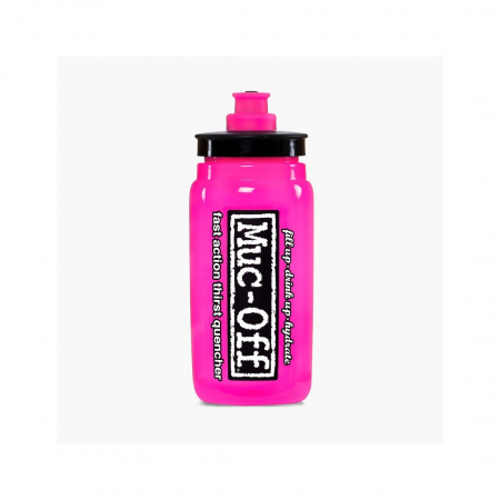 Bidoane si Suporti - Bidon Muc-Off X Elite Fly Water Bottle Roz 750ml